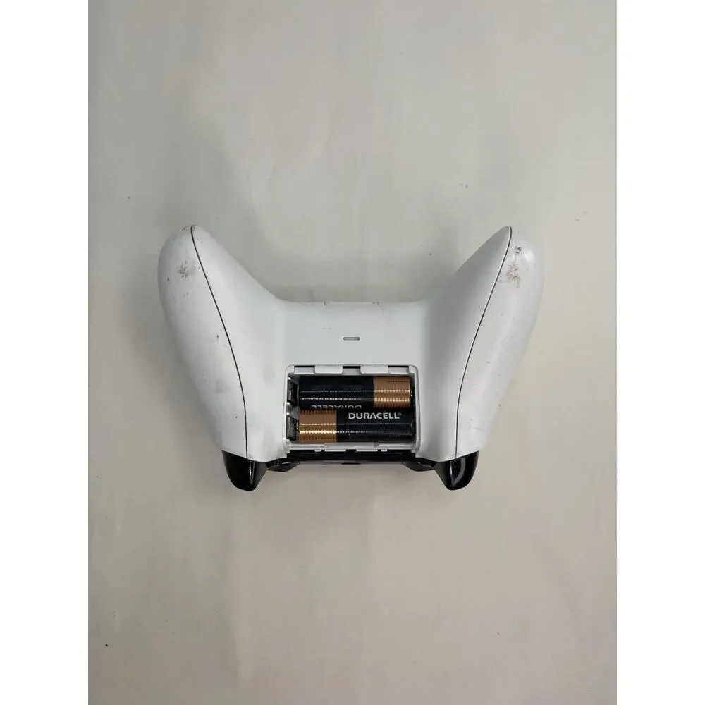 Authentic Microsoft Xbox One Wireless Controller White NO BACK Tested